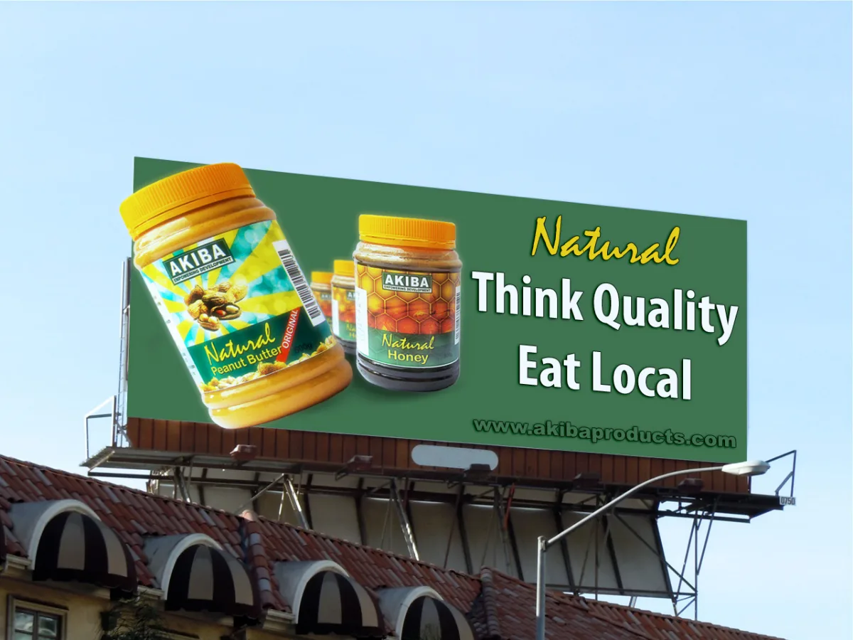 Akiba Products billboard
