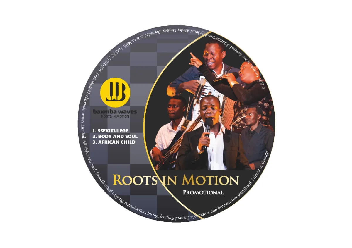Baxmba Waves “Roots in Motion” CD design