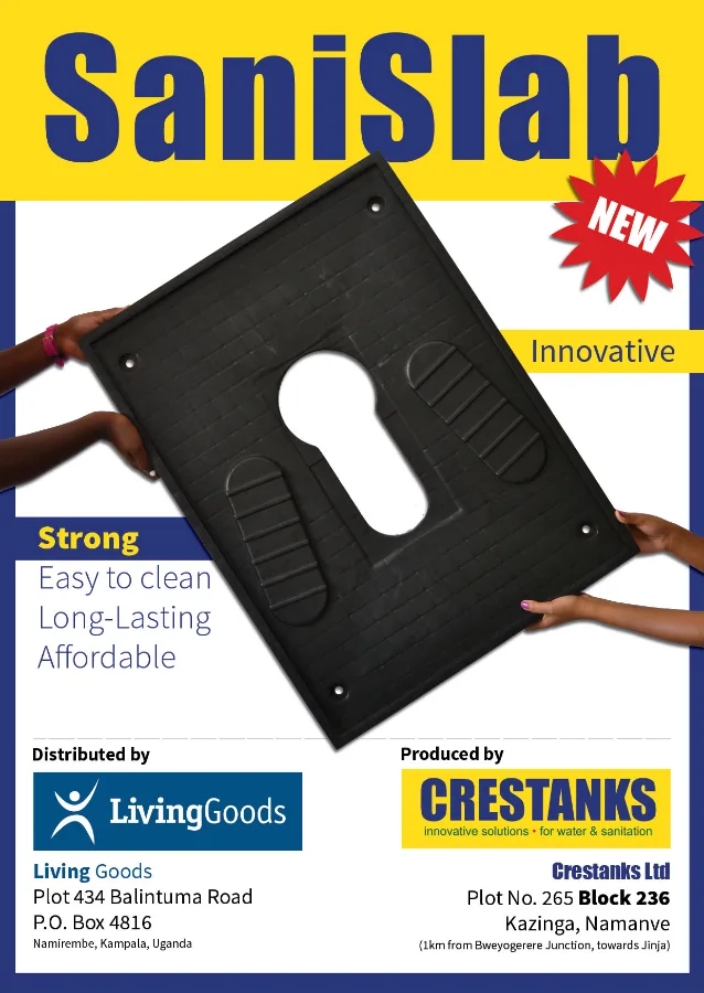 SaniSlab product flyer