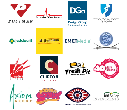 A selection of client logos